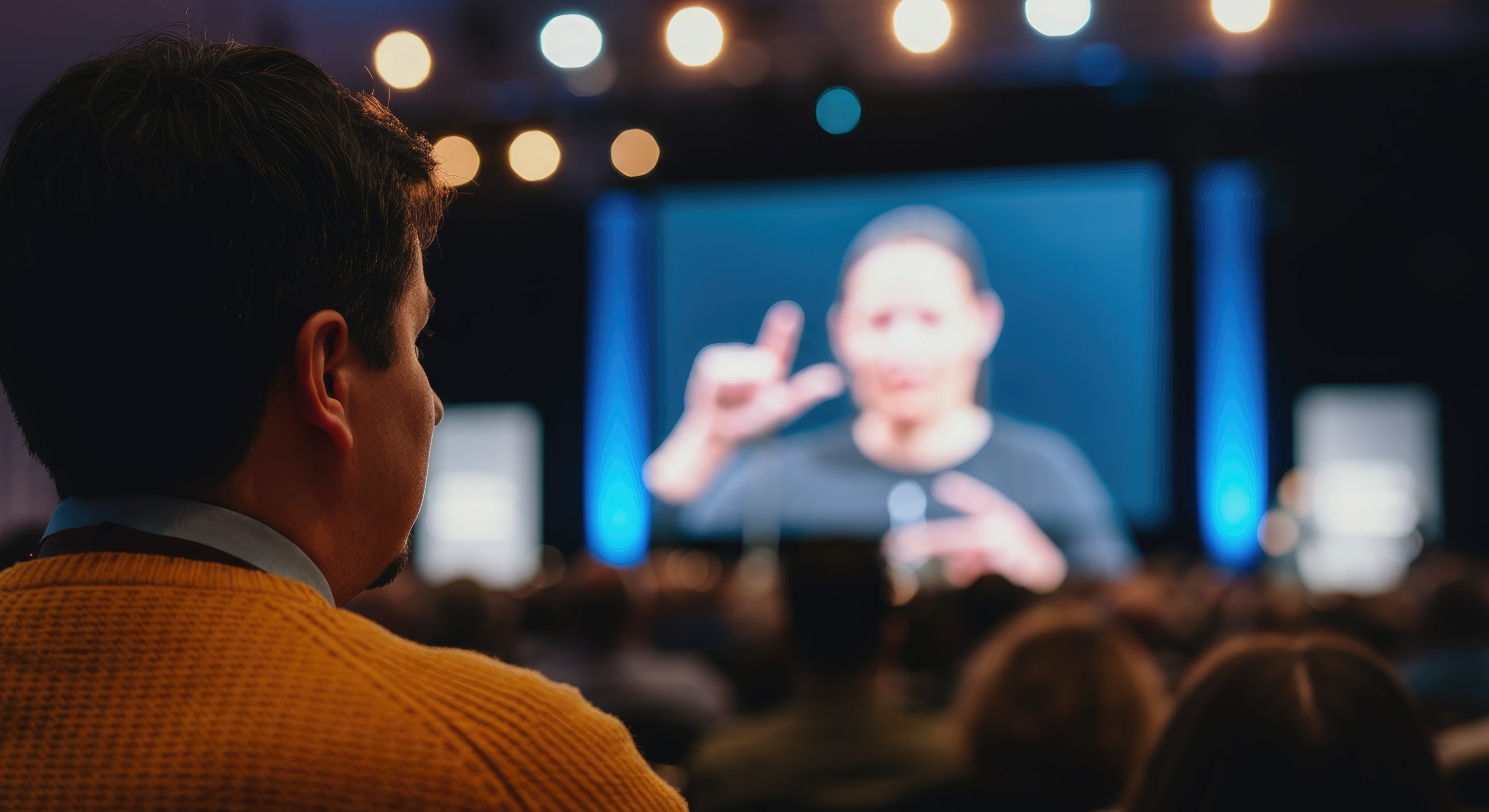 Sign Language on Stage